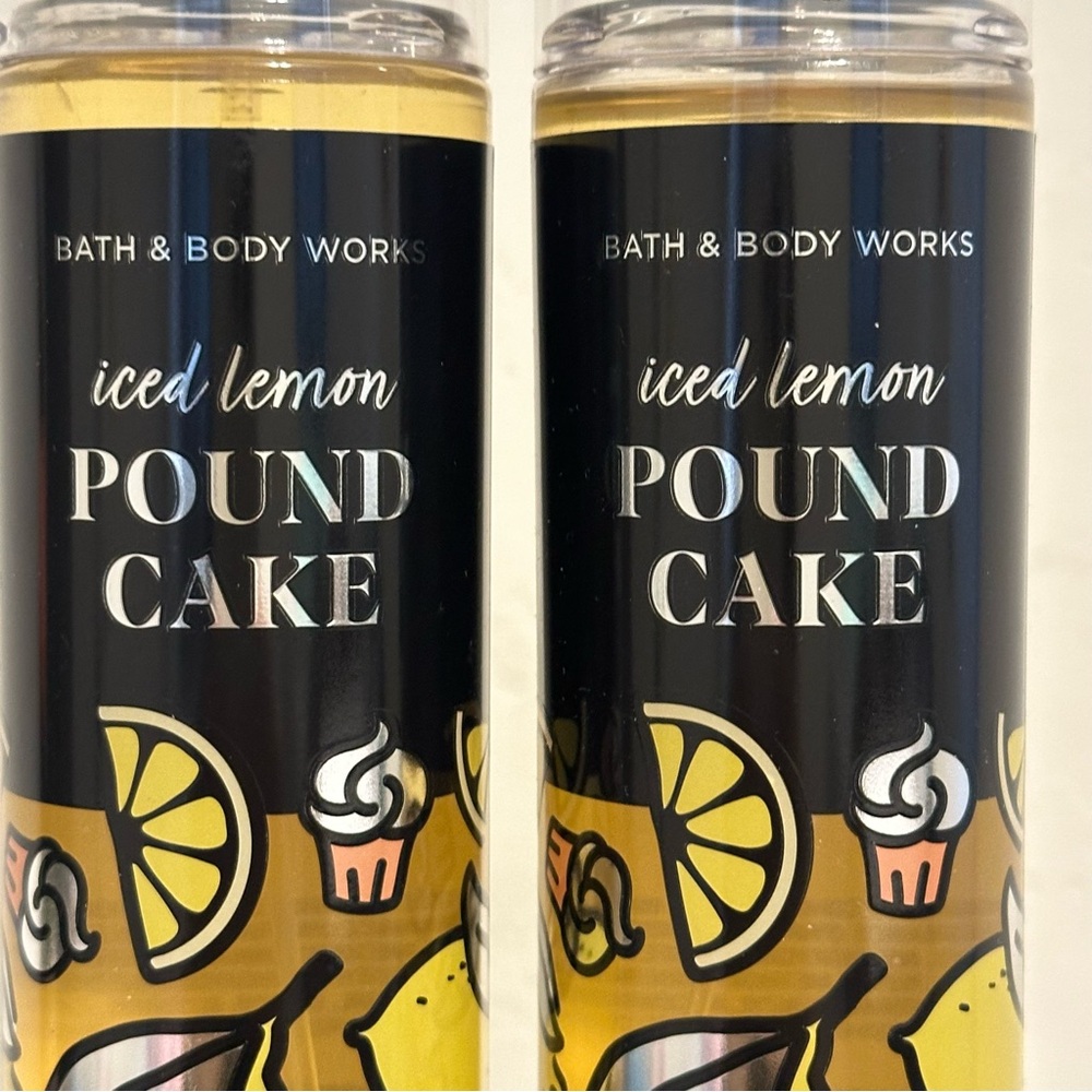 Set of 2 Bath & Body Works Iced Lemon Pound Cake Fine Fragrance Mist π - Picture 3 of 8